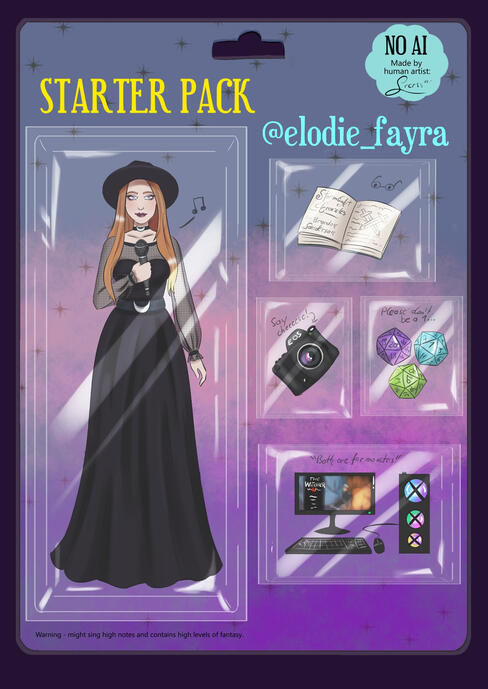 Illustrated scene of a woman and a man embracing in front of a church window.